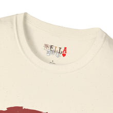 Load image into Gallery viewer, Bandaged Samurai Cat Unisex Softstyle T-Shirt