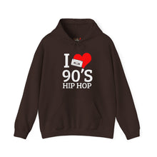 Load image into Gallery viewer, I Love 90's Hip Hop Heavy Blend Unisex Hoodie