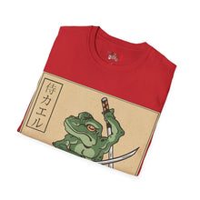 Load image into Gallery viewer, Samurai Frog Unisex Softstyle T-Shirt