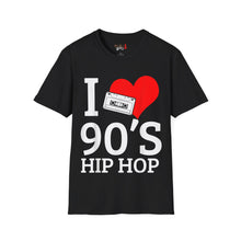Load image into Gallery viewer, I Love 90's Hip Hop Unisex Softstyle T-Shirt