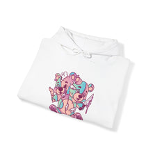 Load image into Gallery viewer, Two Headed Teddy Bear Hoodie