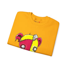 Load image into Gallery viewer, Red Yellow Patches Teddy Bear Sweatshirt