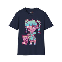 Load image into Gallery viewer, Little Girl Chainsaw Unisex Softstyle T-Shirt
