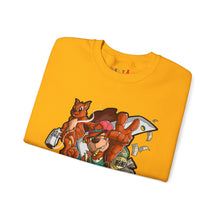 Load image into Gallery viewer, Purple Teddy Bear Sweatshirt