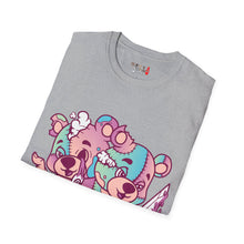 Load image into Gallery viewer, Evil Twin Knife Bear Unisex Softstyle T-Shirt