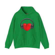 Load image into Gallery viewer, Heart Music Heavy Blend Unisex Hoodie