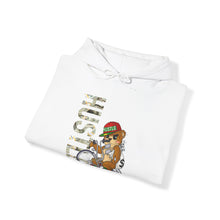 Load image into Gallery viewer, Hustle Bear Heavy Blend Unisex Hoodie