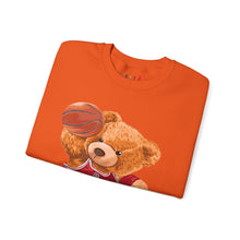 Load image into Gallery viewer, Basketball Teddy Bear Sweatshirt