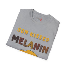 Load image into Gallery viewer, Sun Kissed Melanin Unisex Softstyle T-Shirt