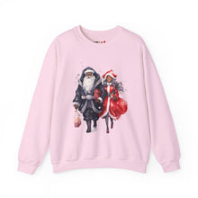 Load image into Gallery viewer, Black Santa 11 Unisex Heavy Blend™ Crewneck Sweatshirt
