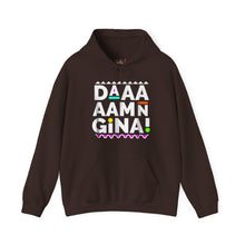 Load image into Gallery viewer, Daaaaamn Gina! Heavy Blend Unisex Hoodie