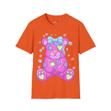 Load image into Gallery viewer, Purple Pink Teddy Bear T-shirt