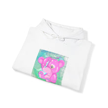 Load image into Gallery viewer, Purple Teddy Bear Hoodie