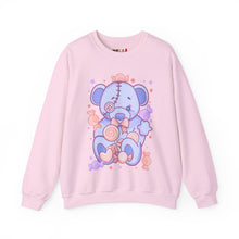 Load image into Gallery viewer, Pastel Baby Blue Teddy Bear Sweatshirt