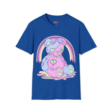 Load image into Gallery viewer, Pastel Pink & Blue Teddy Bear T-shirt