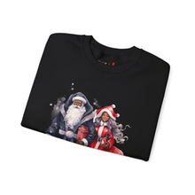 Load image into Gallery viewer, Black Santa 11 Unisex Heavy Blend™ Crewneck Sweatshirt