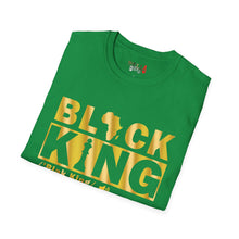 Load image into Gallery viewer, Black King Unisex Softstyle T-Shirt