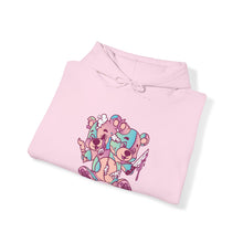 Load image into Gallery viewer, Two Headed Teddy Bear Hoodie