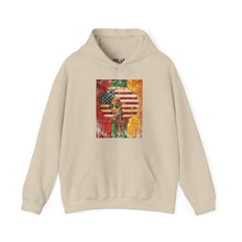 Load image into Gallery viewer, Afro American Queen Heavy Blend Unisex Hoodie