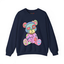 Load image into Gallery viewer, Pink Heart Eye Teddy Bear Sweatshirt