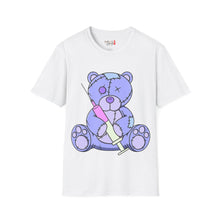 Load image into Gallery viewer, Purple Syringe Teddy Bear T-shirt