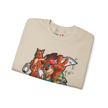 Load image into Gallery viewer, Purple Teddy Bear Sweatshirt