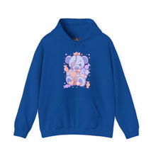 Load image into Gallery viewer, Pastel Baby Blue Teddy Bear Hoodie