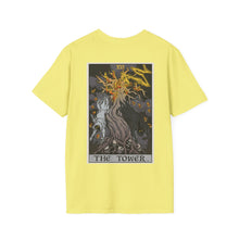 Load image into Gallery viewer, XVI The Tower Rear Print T-Shirt
