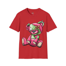 Load image into Gallery viewer, Bandaid Eye Teddy Bear Unisex Softstyle T-Shirt