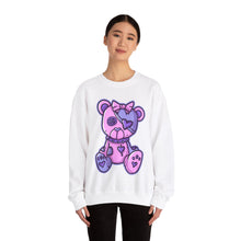 Load image into Gallery viewer, Button Eye Teddy Bear Sweatshirt