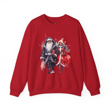 Load image into Gallery viewer, Black Santa 11 Unisex Heavy Blend™ Crewneck Sweatshirt