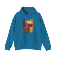 Load image into Gallery viewer, Afro American Queen Heavy Blend Unisex Hoodie