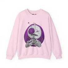 Load image into Gallery viewer, Pinhead Purple Teddy Bear Sweatshirt