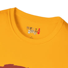 Load image into Gallery viewer, Bandaged Samurai Cat Unisex Softstyle T-Shirt