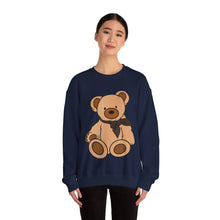 Load image into Gallery viewer, Brown Scarf Teddy Bear Sweatshirt