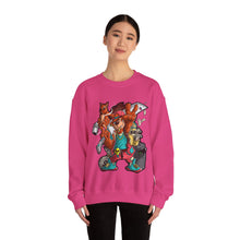 Load image into Gallery viewer, Purple Teddy Bear Sweatshirt