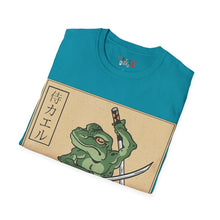Load image into Gallery viewer, Samurai Frog Unisex Softstyle T-Shirt