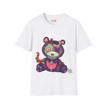 Load image into Gallery viewer, Squid Arm Teddy Bear Unisex Softstyle T-Shirt