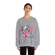 Load image into Gallery viewer, Two Headed Knife Teddy Bear Sweatshirt