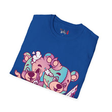 Load image into Gallery viewer, Evil Twin Knife Bear Unisex Softstyle T-Shirt
