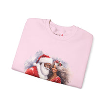 Load image into Gallery viewer, Black Santa 8 Unisex Heavy Blend™ Crewneck Sweatshirt