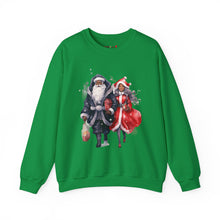 Load image into Gallery viewer, Black Santa 11 Unisex Heavy Blend™ Crewneck Sweatshirt