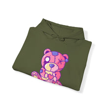 Load image into Gallery viewer, Stitched Teddy Bear Hoodie