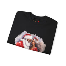 Load image into Gallery viewer, Black Santa 8 Unisex Heavy Blend™ Crewneck Sweatshirt