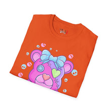 Load image into Gallery viewer, Purple Pink Teddy Bear T-shirt