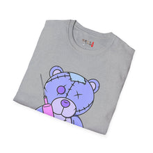 Load image into Gallery viewer, Purple Syringe Teddy Bear T-shirt