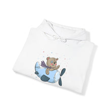Load image into Gallery viewer, Flying Teddy Bear Hoodie