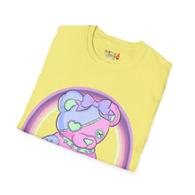 Load image into Gallery viewer, Pastel Pink & Blue Teddy Bear T-shirt