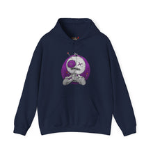 Load image into Gallery viewer, Pinhead Purple Teddy Bear Hoodie