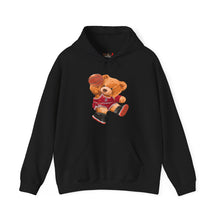 Load image into Gallery viewer, Basketball Teddy Bear Hoodie